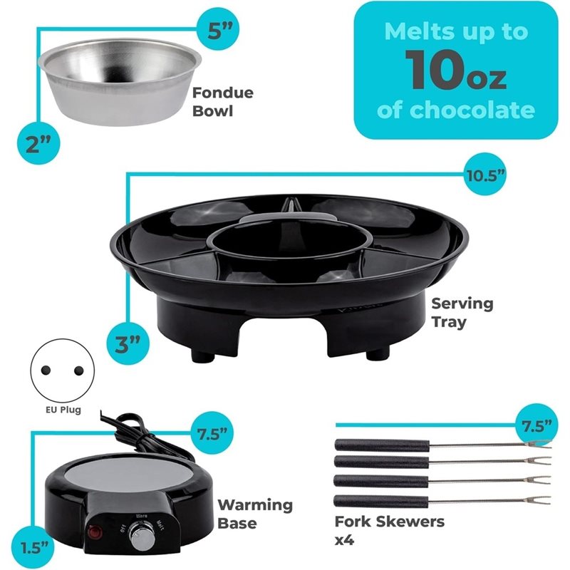 Elektryczny zestaw do fondue z – Fondue Set Electric recenzja i cena